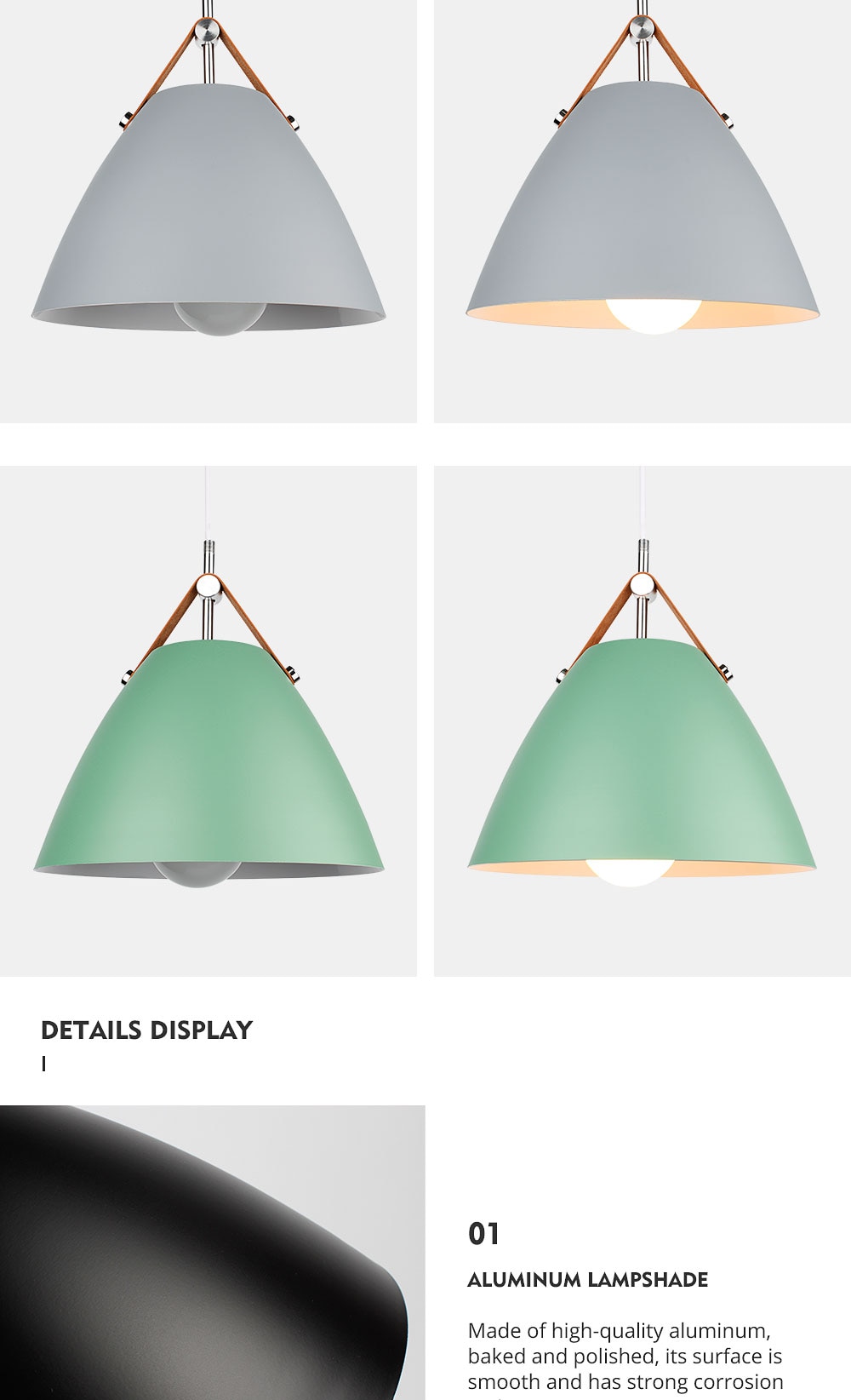 Nordic Style LED Pendant Lighting