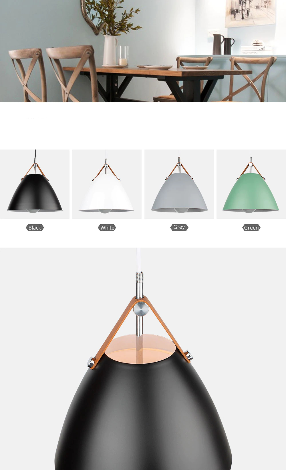 Nordic Style LED Pendant Lighting