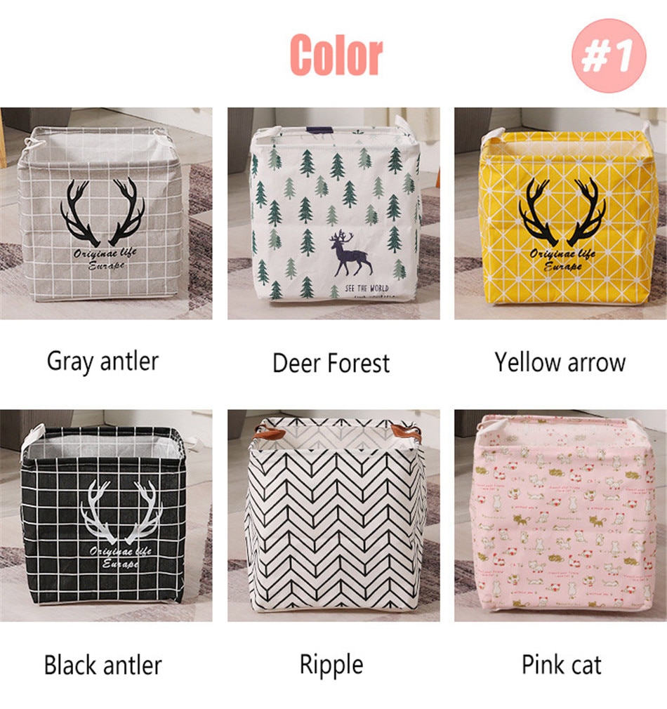 Home Folding Laundry Basket