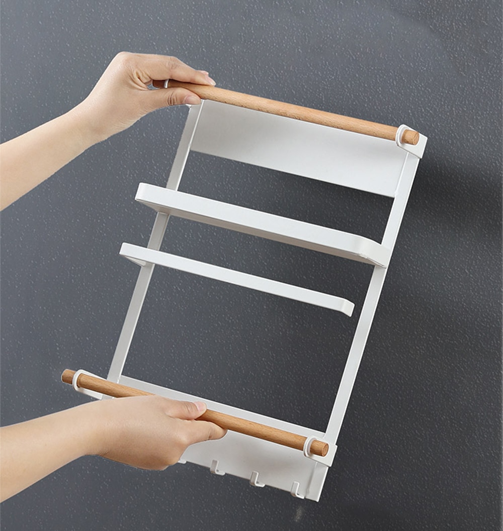Multipurpose Magnetic Storage Rack Organizer