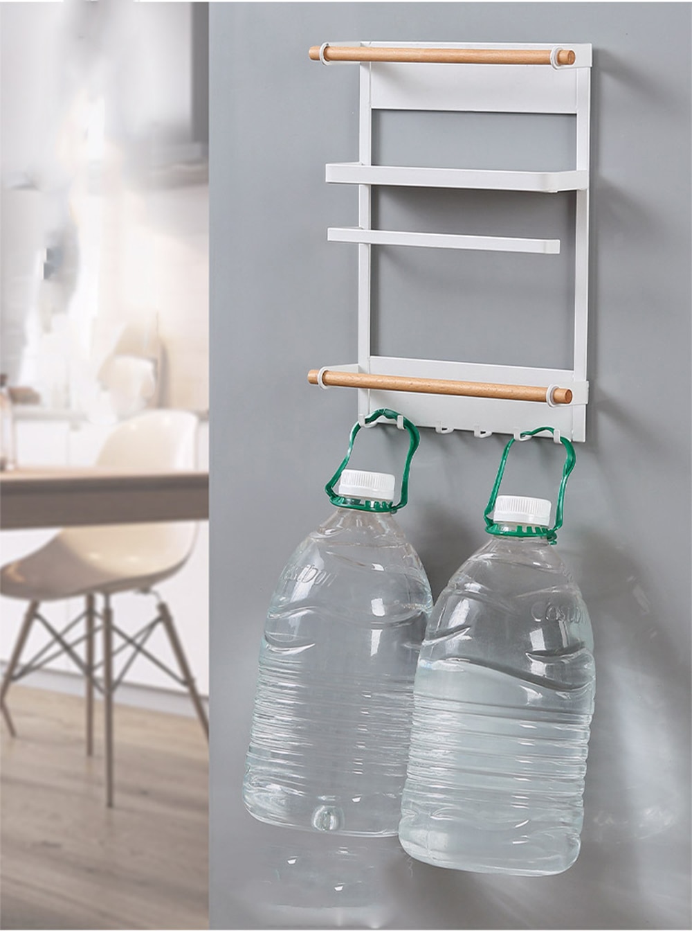 Multipurpose Magnetic Storage Rack Organizer