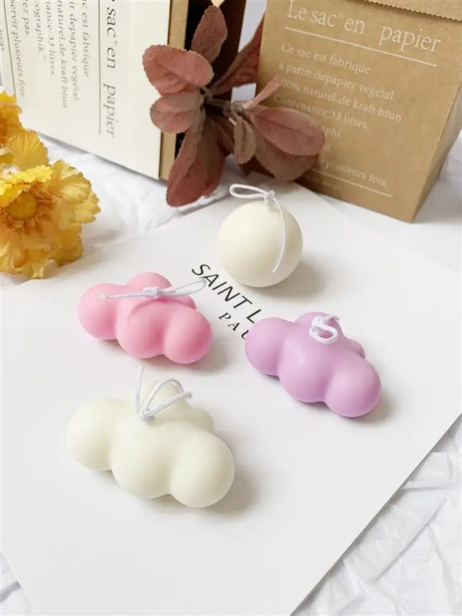 Small Cloud Shape Candle