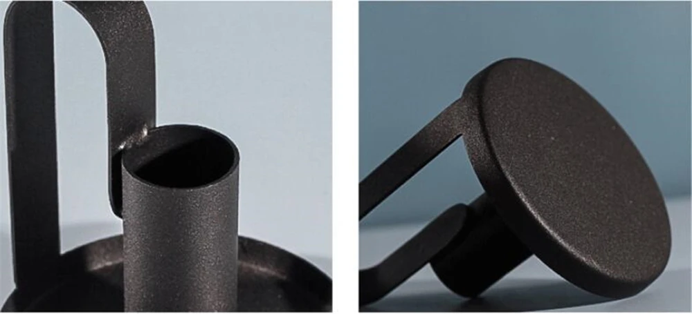 Metal Candle Holders with Handle