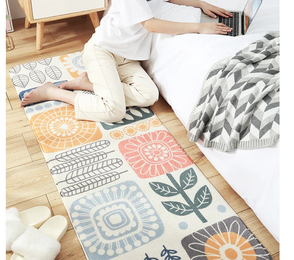 Nordic Style Colorful Print Mat