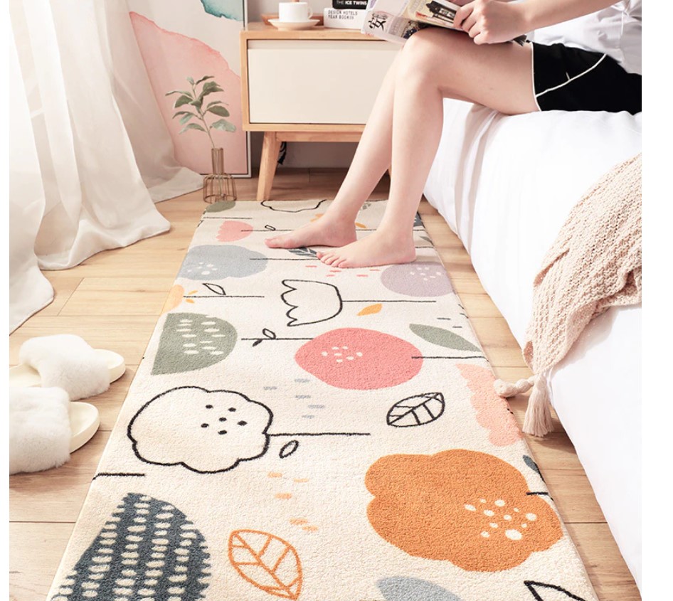 Nordic Style Colorful Print Mat