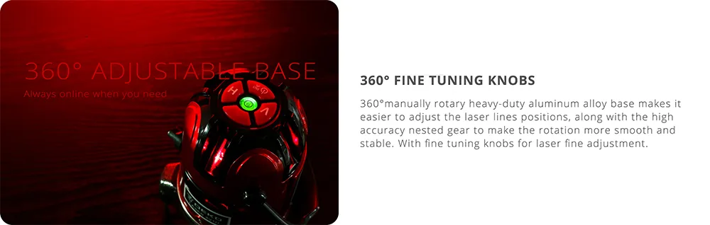 360 Degree Adjustment Higher Visibility