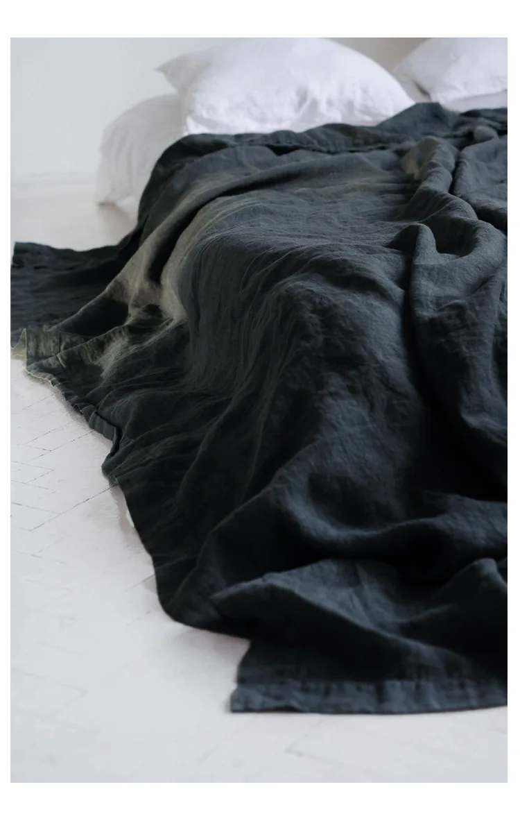 Nordic Style Linen Bedding Set