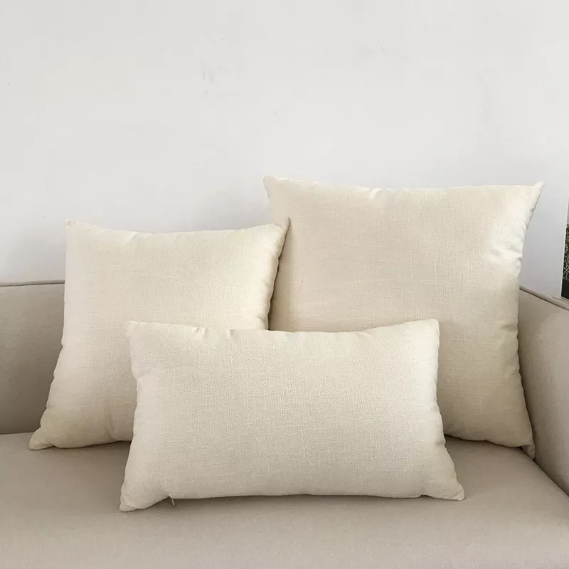 Solid Color Sofa Cushion Cover