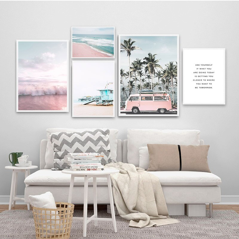 Travel Themed Canvas Wall Poster