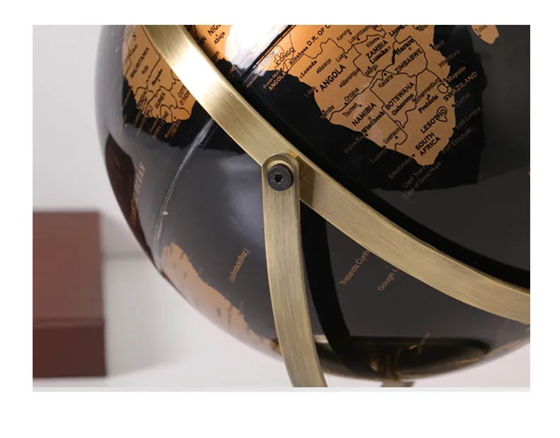 Retro Style World Globe