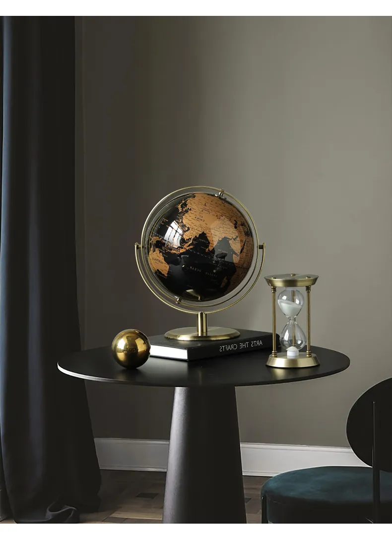 Retro Style World Globe