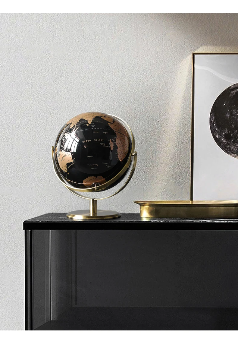 Retro Style World Globe