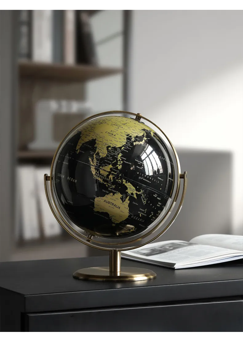 Retro Style World Globe