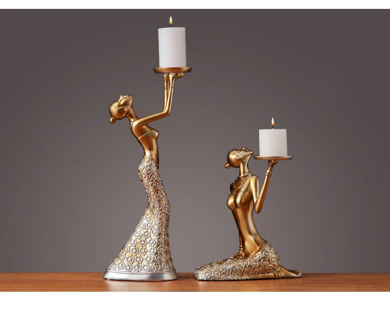 Nordic Style Candlestick for Living Room