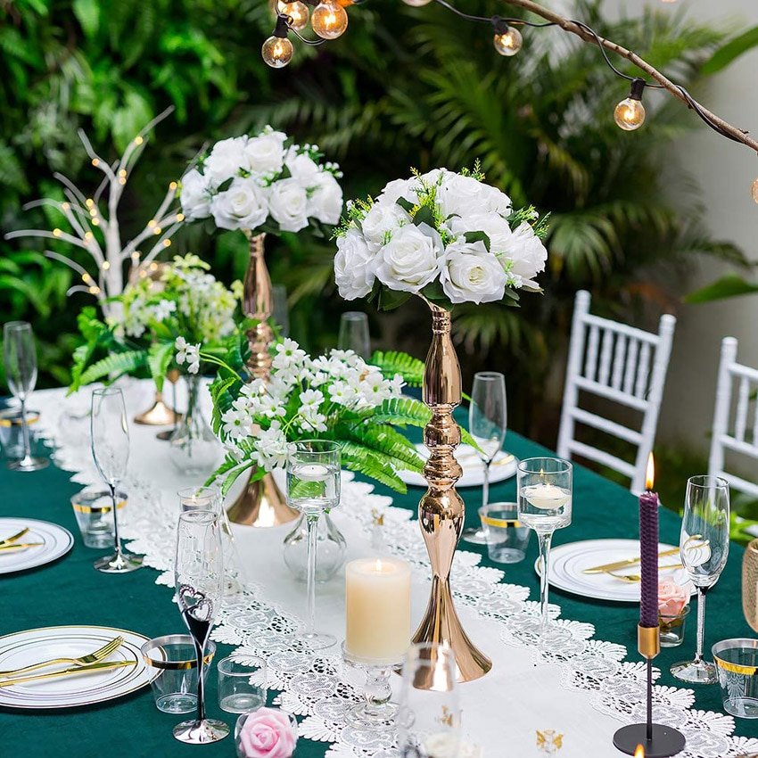 Colorful Column Shaped Candle Holder