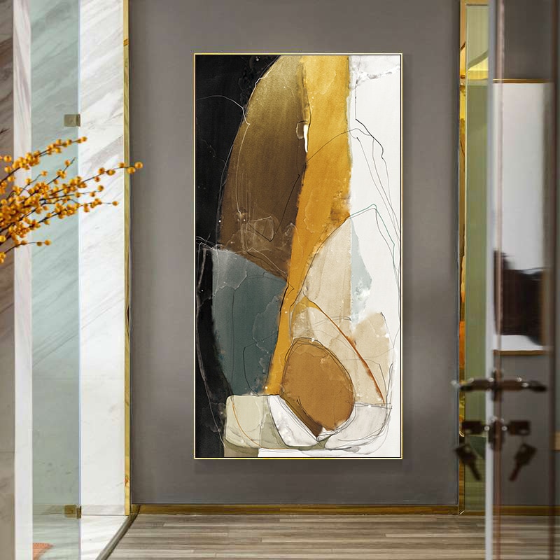 Modern Art Abstract Canvas Poster