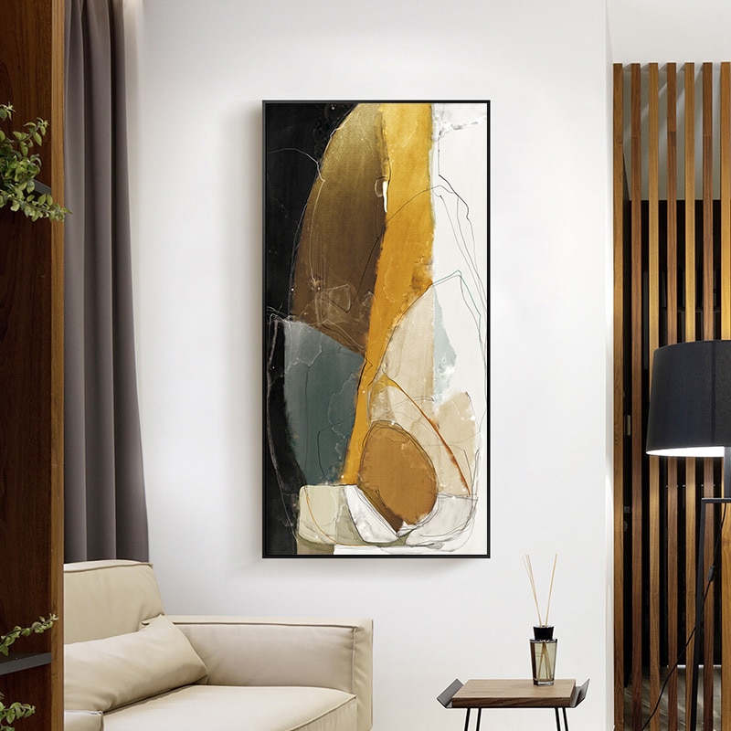 Modern Art Abstract Canvas Poster