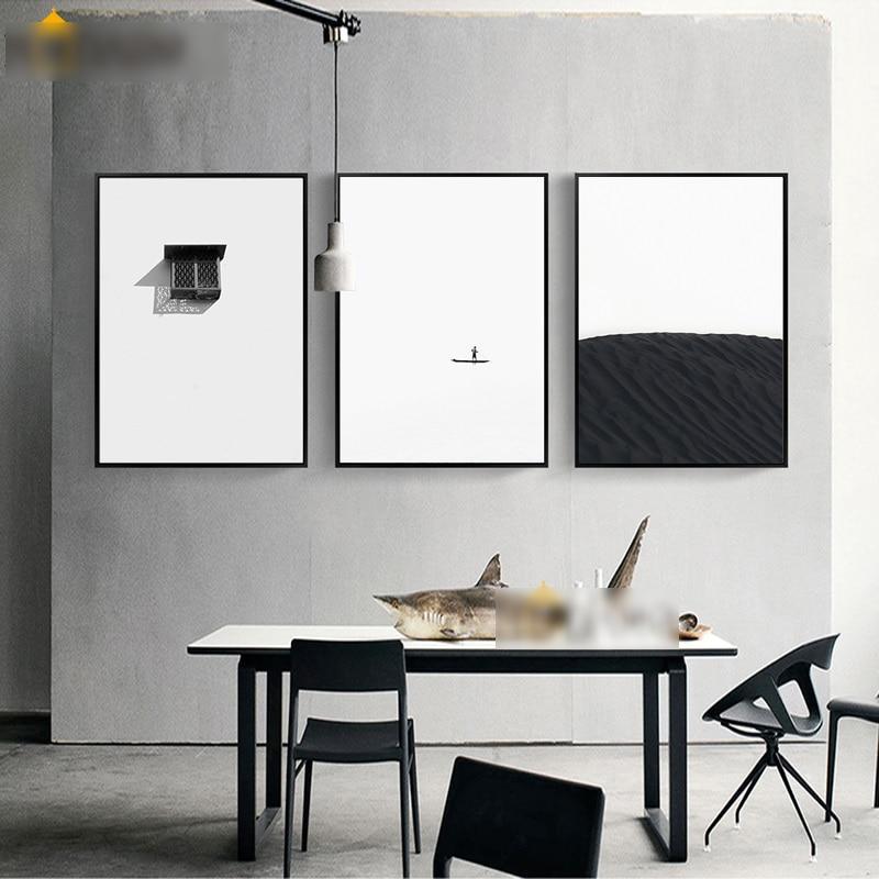 Modern Simple Style Canvas Printing