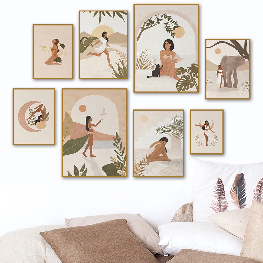 Island Girl Canvas Poster