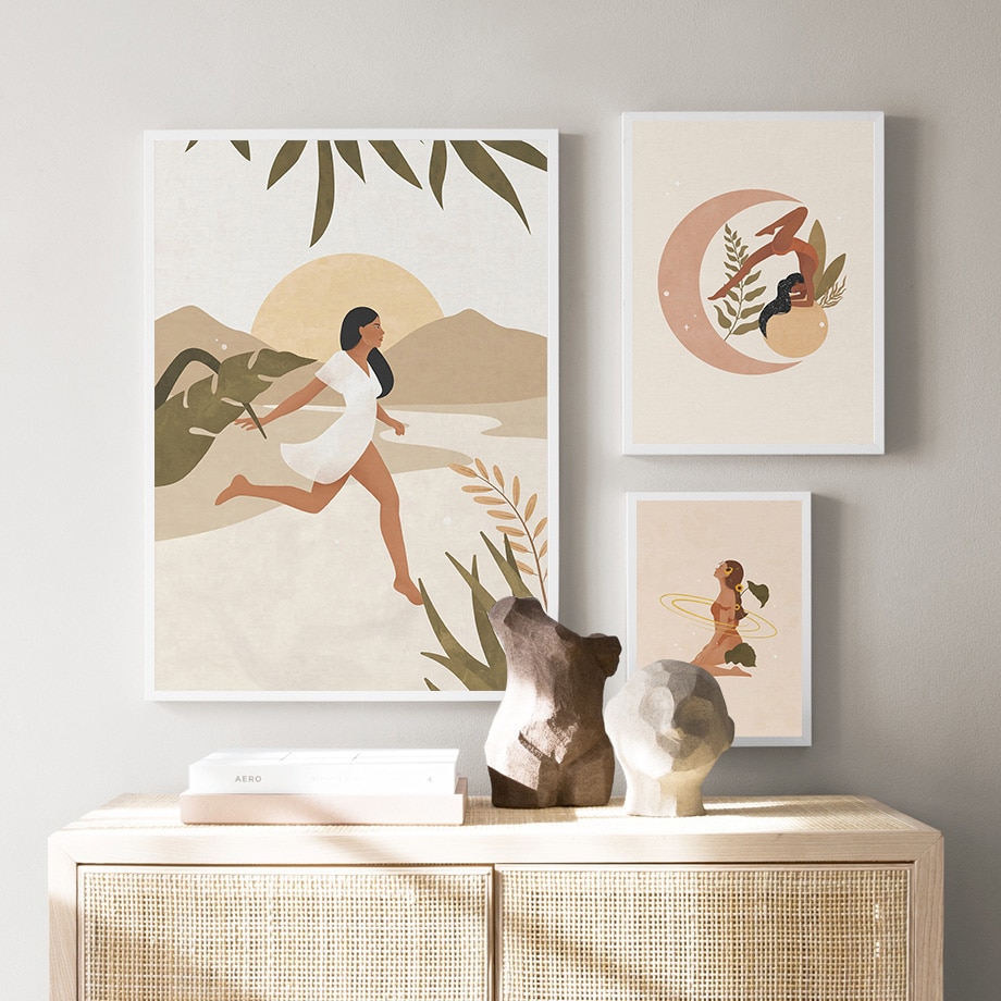 Island Girl Canvas Poster