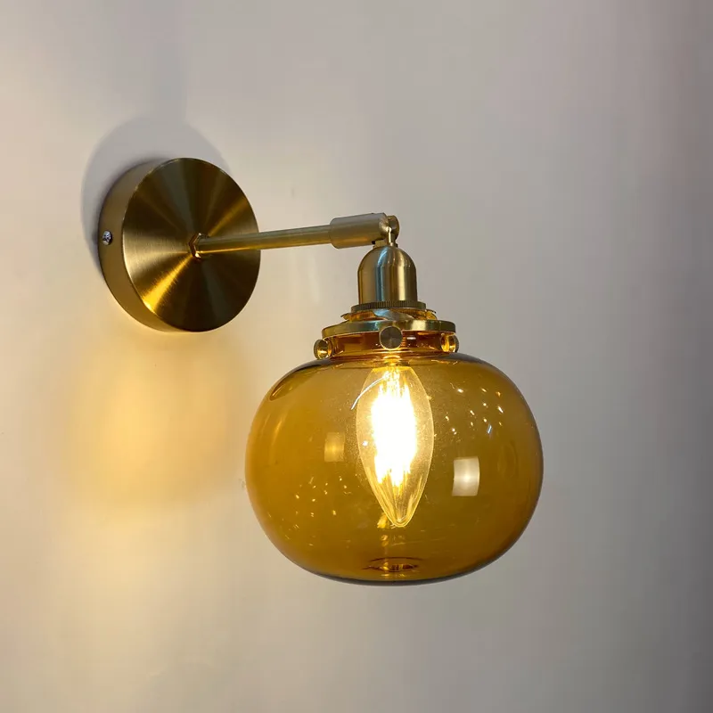 Nordic Glass Wall Lamp