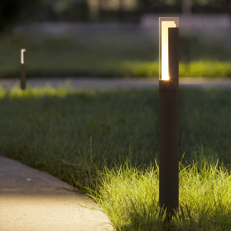 Aluminum LED Garden Pillar Light