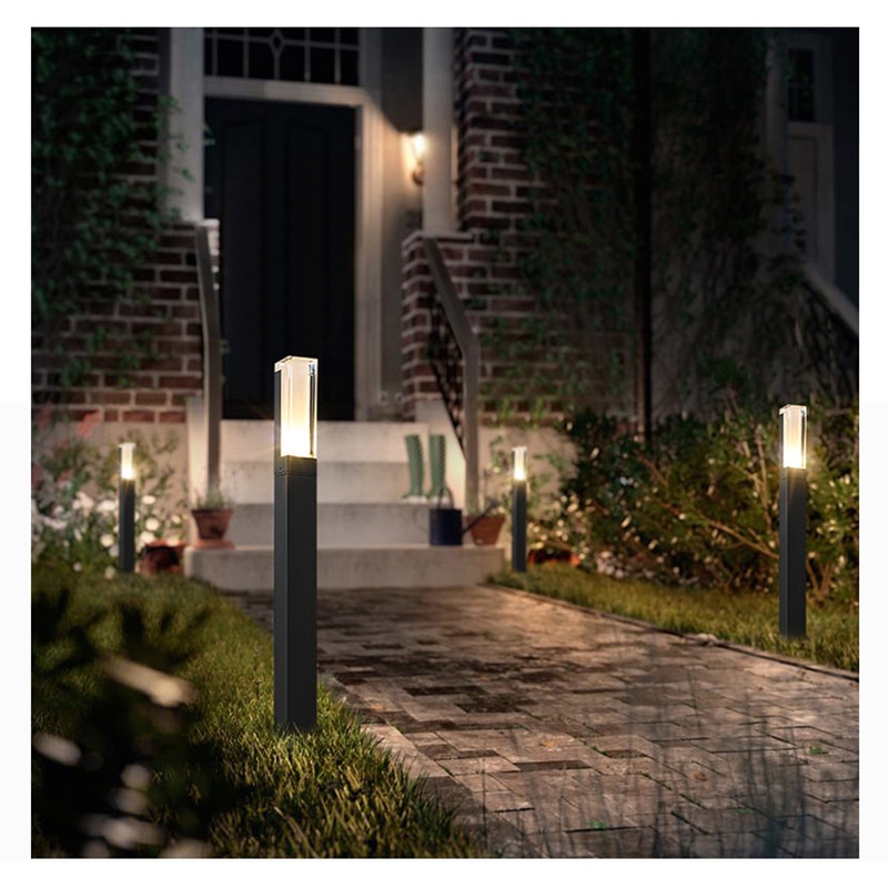 Aluminum LED Garden Pillar Light