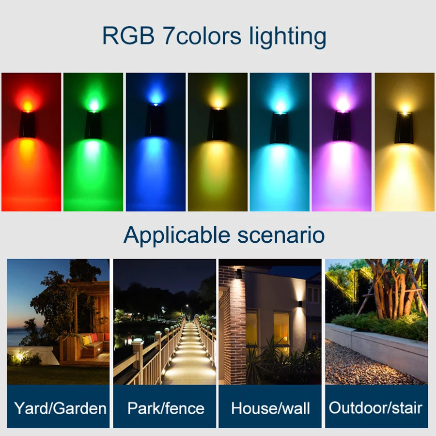 Solar Garden RGB Light