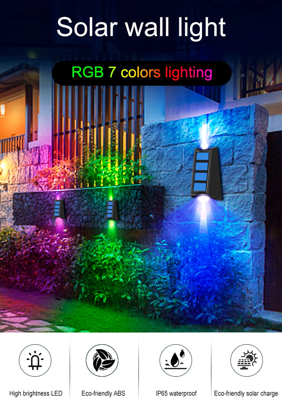 Solar Garden RGB Light
