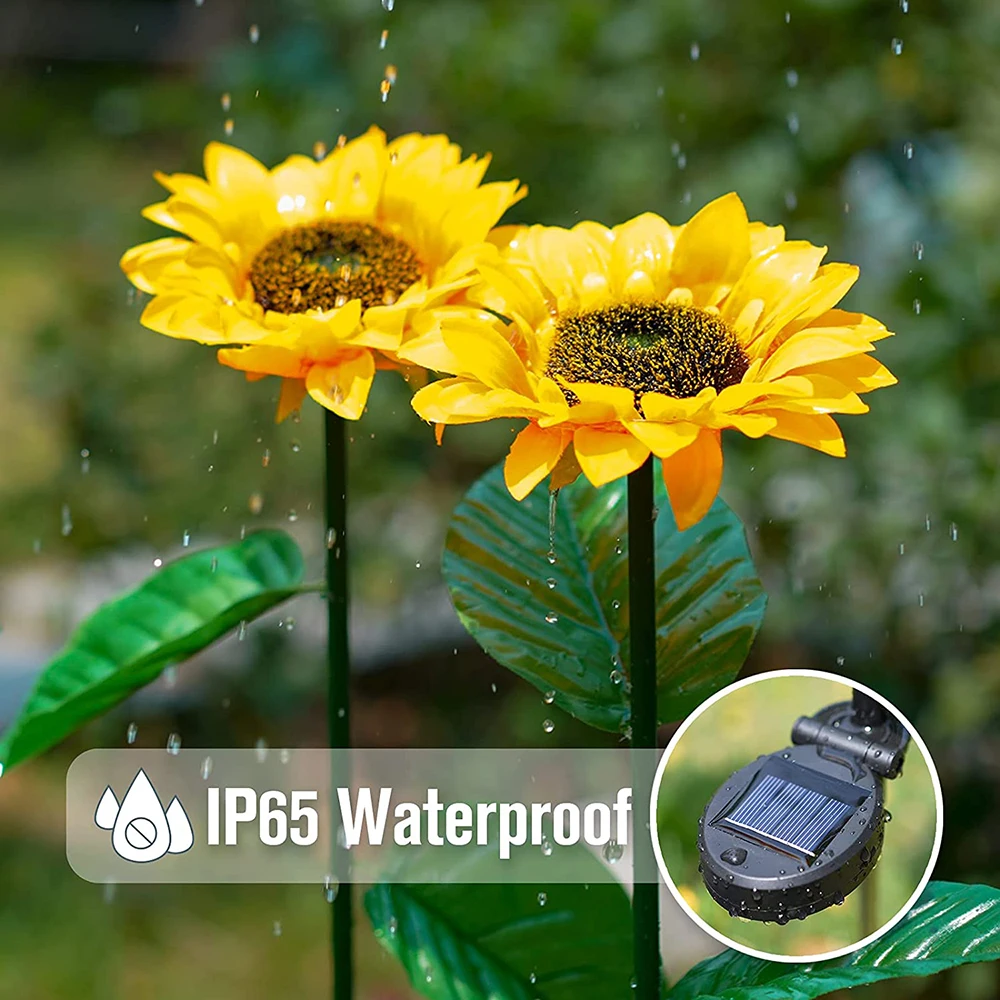 Waterproof Sunflower Garden Light