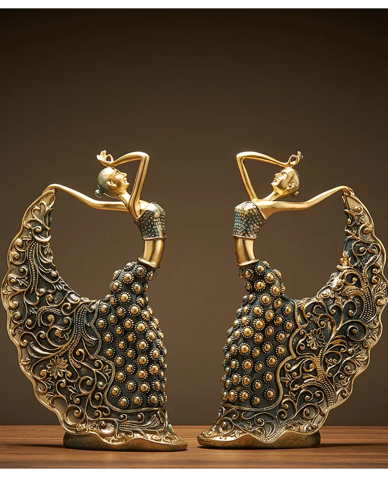 Dancing Girl Decorative Figurine