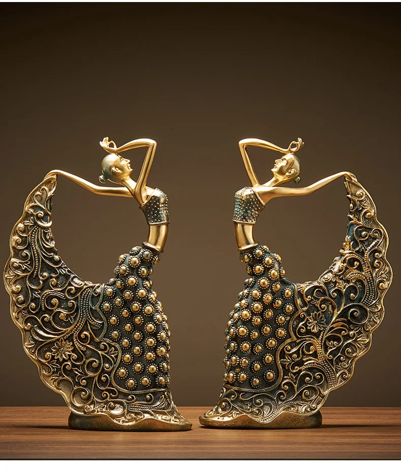 Dancing Girl Decorative Figurine