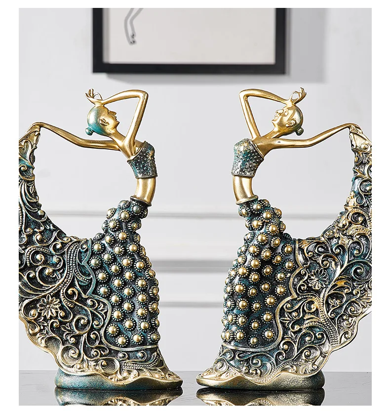 Dancing Girl Decorative Figurine