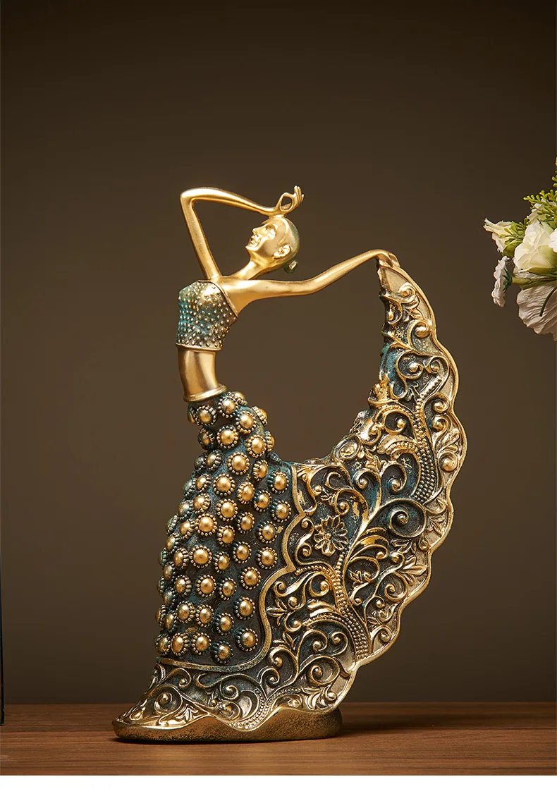Dancing Girl Decorative Figurine