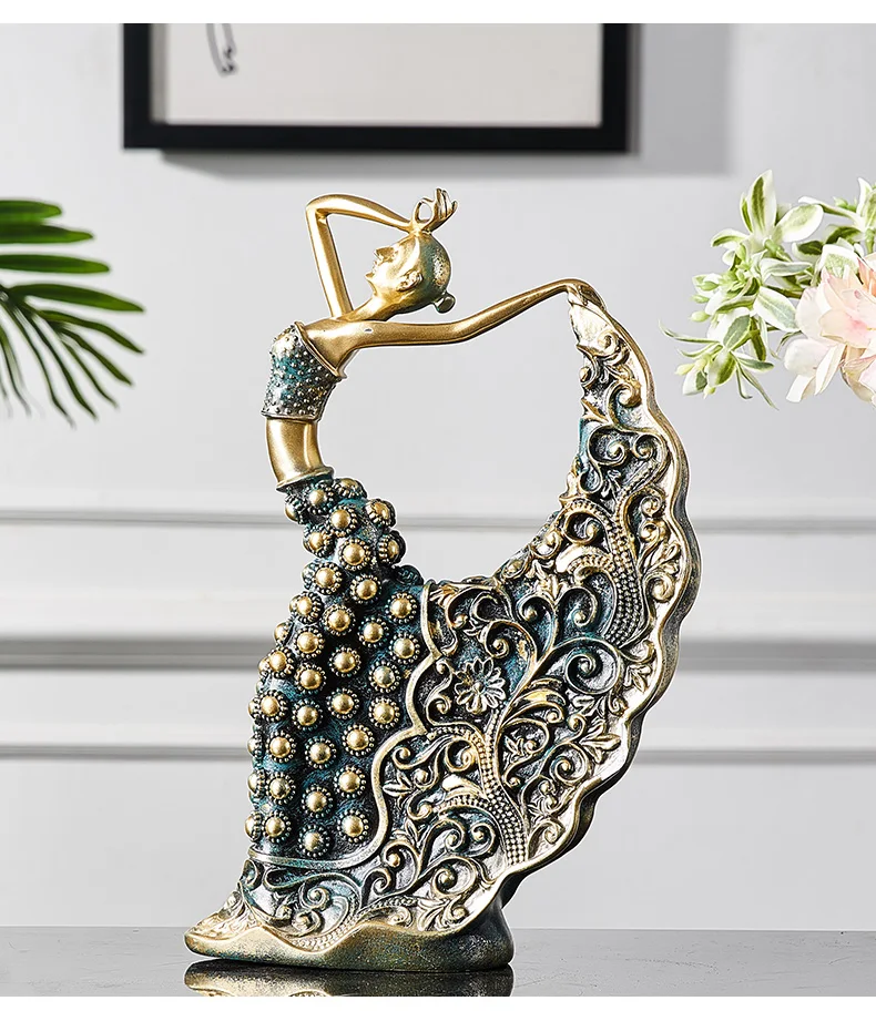 Dancing Girl Decorative Figurine