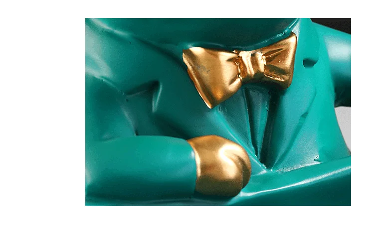 Cool Bulldog Storage Figurine