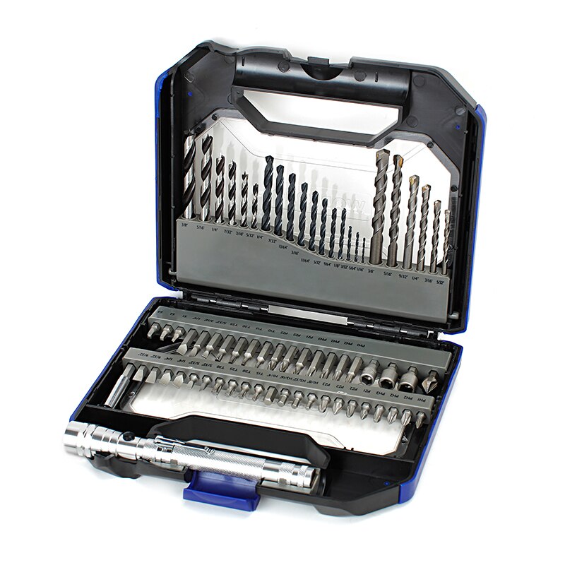 Universal Drill Bits and Screwdriver Heads Kit