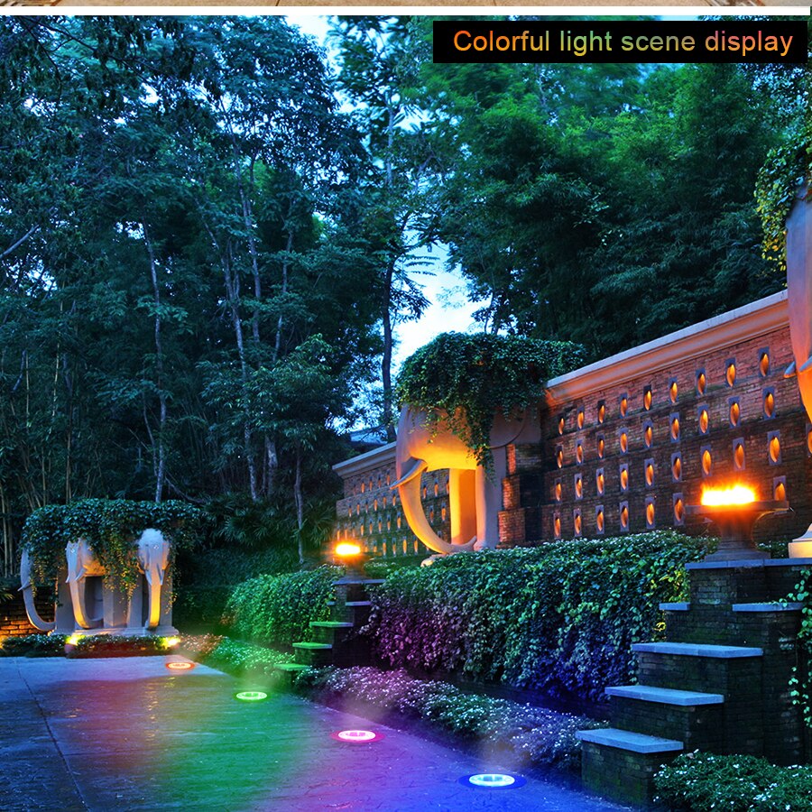 Colorful Waterproof LED Solar Light for Garden