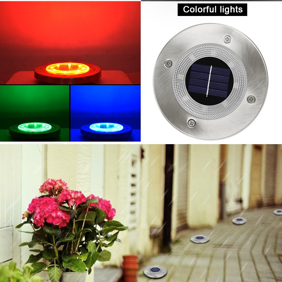 Colorful Waterproof LED Solar Light for Garden