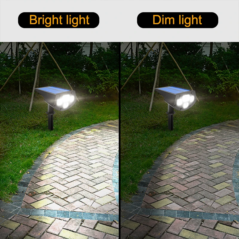 2 in 1 Solar Spotlight