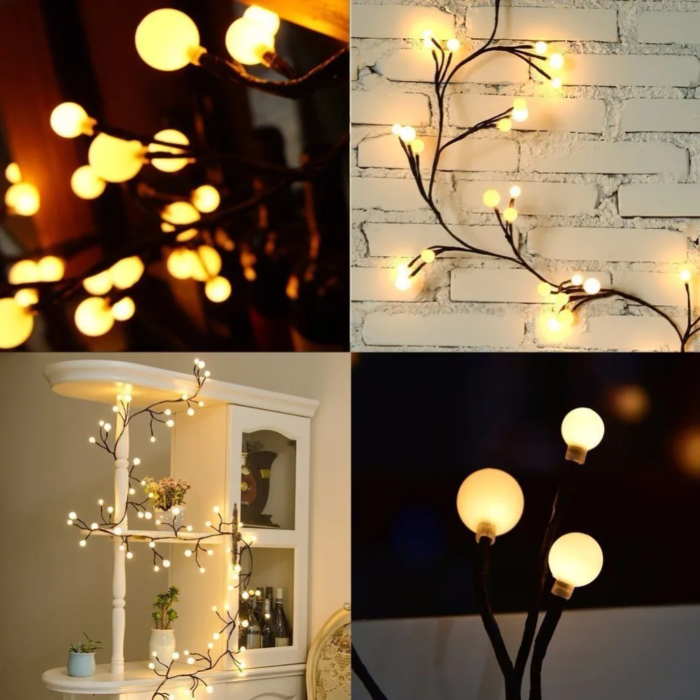 LED Solar Light Garland