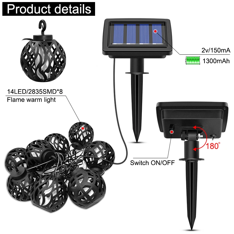 LED Solar String Light